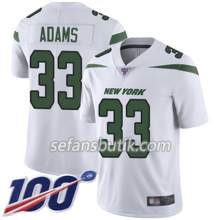 New York Jets Tröjor Jamal Adams 33 Nike Vit 100th - Herr